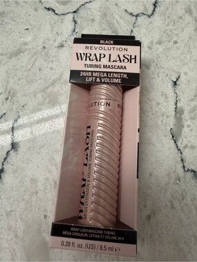 BRAND NEW! Revolution Wrap Lash Tubing Mascara - Black- make up accessory
